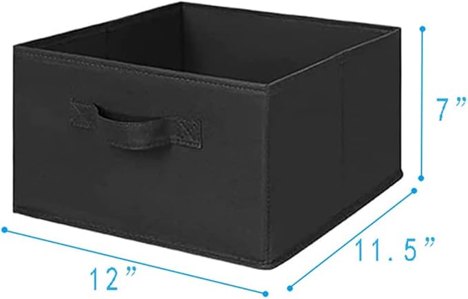 MAX Houser Hanging Shelf Closet Storage Organizer Removable Drawers ,Hanging Storage Organizer Hanging Sweater 2 Sock Underwear Drawers for Closet, Bedroom, Black