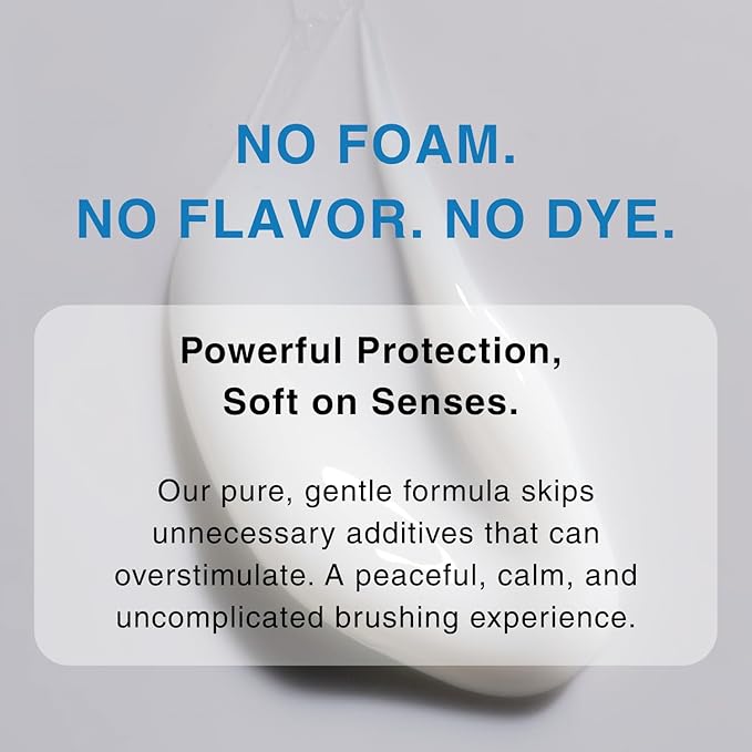 Kids Fluoride Free Bamboo Salt Toothpaste with nHA - Pure Dew | Nano Hydroxyapatite, Remineralizing, Strengthening Enamel for First Teeth, Safe to Swallow (0.7oz)