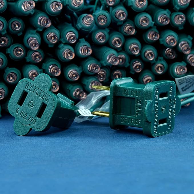 200 Count Pink Wide Angle LED Christmas Lights, 66 ft Green Wire UL Certified Commercial Grade 5mm Holiday String Light Set (Pink)