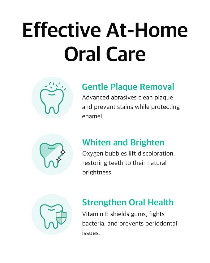 Live Orals Whitening Toothpaste 80g - Fluoride-Free Stain Removal, Strengthens Enamel, Natural Ingredients, Fresh Mint Flavor