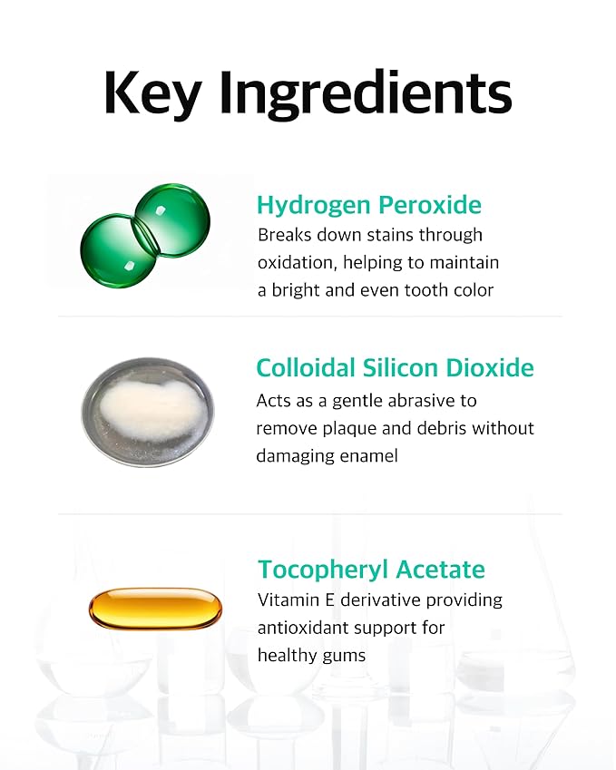 Live Orals Whitening Toothpaste 80g - Fluoride-Free Stain Removal, Strengthens Enamel, Natural Ingredients, Fresh Mint Flavor