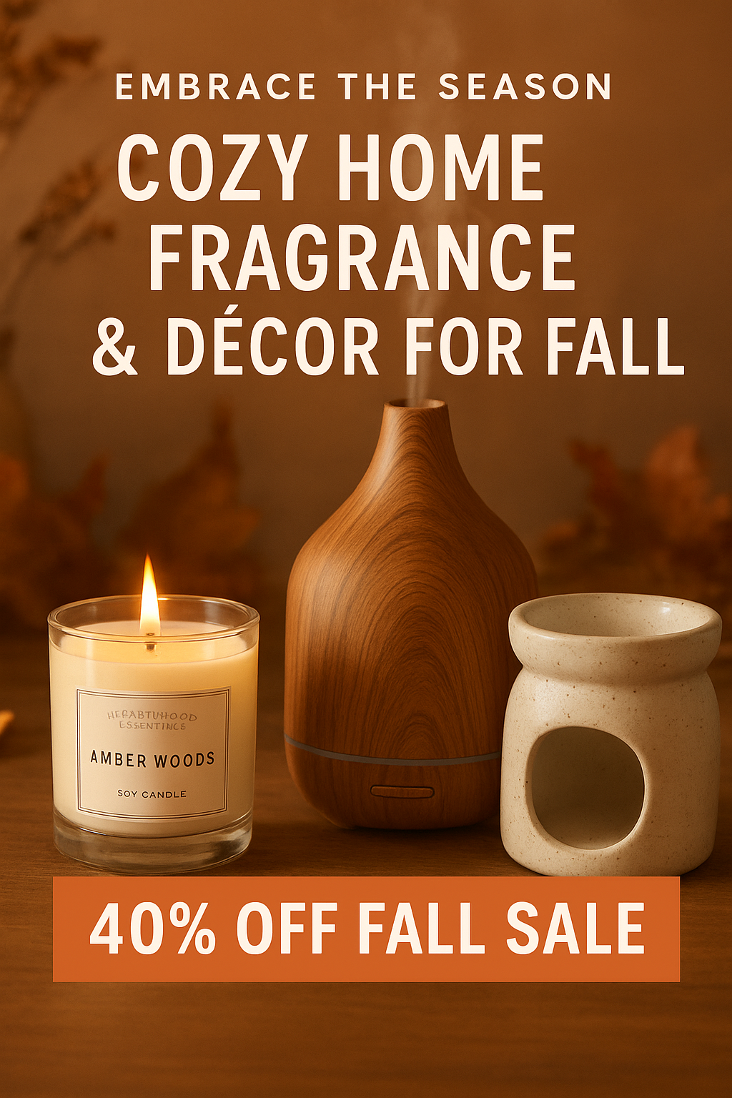 Embrace the Season: Cozy Home Fragrance &amp; Décor for Fall 🍂