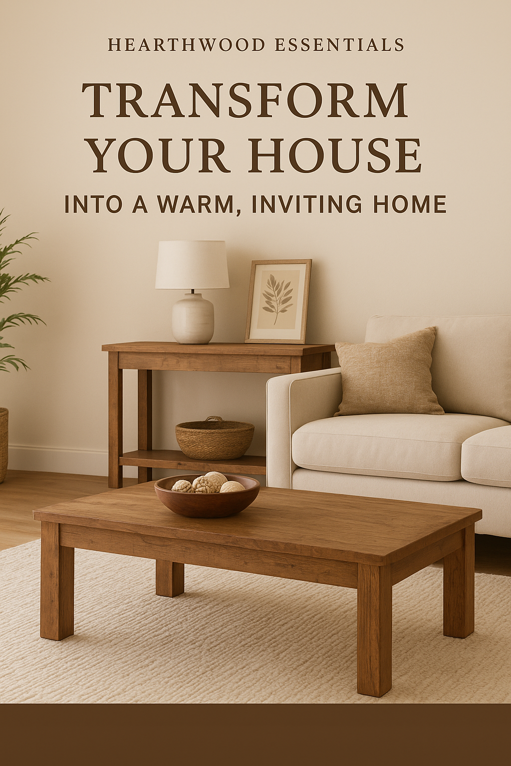🏡 HearthWood Essentials: Transforming Your House Into a Warm, Inviting Home