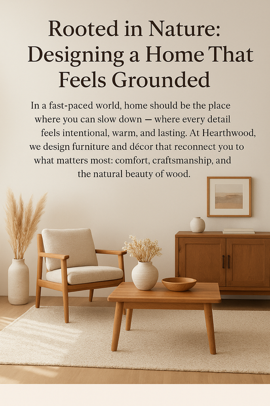 Rooted in Nature: Designing a Home That Feels Grounded