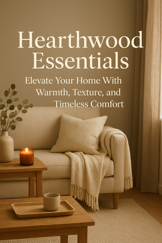 Hearthwood Essentials: Elevate Your Home With Warmth, Texture, and Timeless Comfort