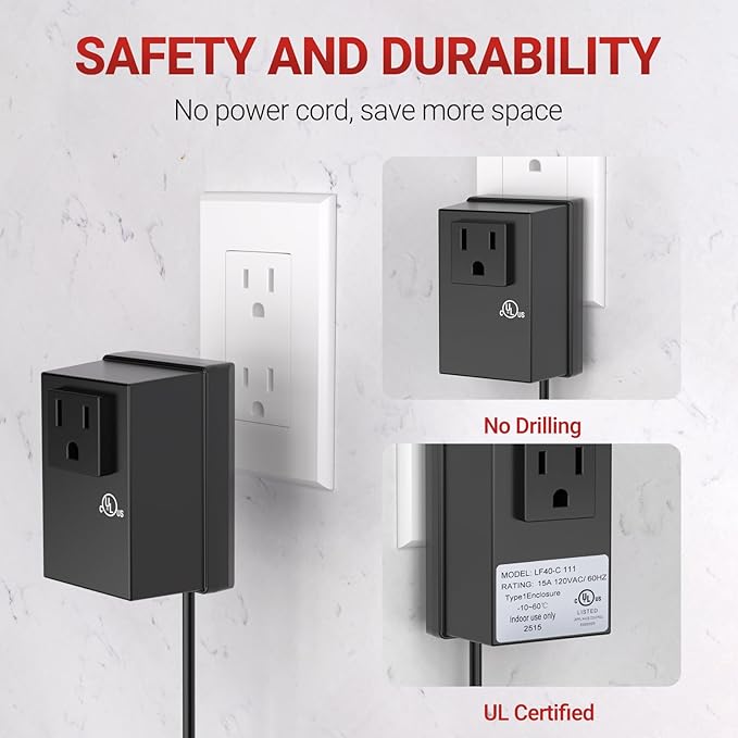 APIELE Garbage Disposal Air Switch Kit, Sink Top Push Button Switch for Food Waste Disposer, UL Listed 3.6" Long On/Off Air Button (Red Bronze)