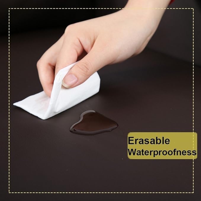 BestMassage | Recliner Chair | No Massage Function | Pu Brown | with Lumbar Support, Adjustable Push Back, Wide Armrests, Footrest & Padded Seat | Easy Assembly | for Living Room, Home Theatre