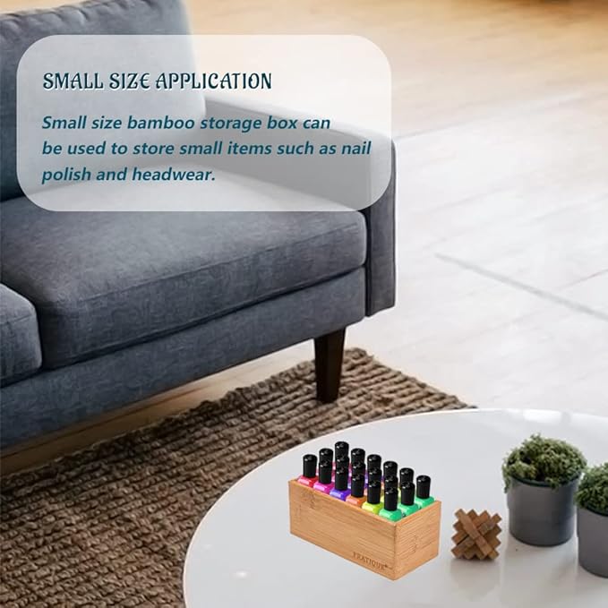 Bamboo Drawer Organizer - Kitchen Utensil Organizer Silverware Tray Cutlery Holder，Office Desk Supplies and Accessories (12x5.9x2.6 inch)