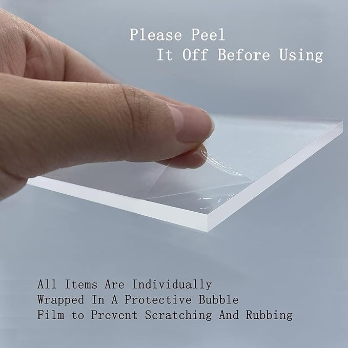 Acrylic Display Riser Stand Shelf Clear 4 Tier Cupcake Stand Perfume Display Holder Figures Desktop Decoration Organizer Showcase Toys Retail Display Rack Candy Dessert Buffet 4 Steps Collection (3 PACKS)