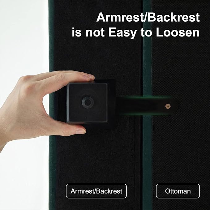 Belffin Modular Sectional Sofa with Storage Seats Velvet L Shaped Corner Couch Convertible Sectional Sofa with Chaise (Green, L Shape-1)…