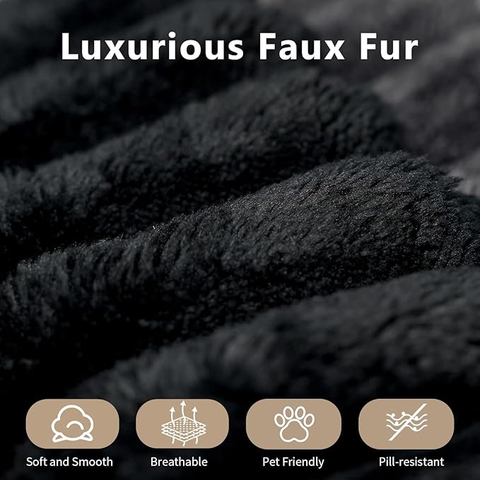 157.5" Cloud Couch Oversized Modular Sectional Sofa for Living Room,Modern Sofa with Deep Seat，U-Shape Boneless Couch with 2 Ottoman,Comfy Upholstered Couches for Apartment, Studio, Office,Black