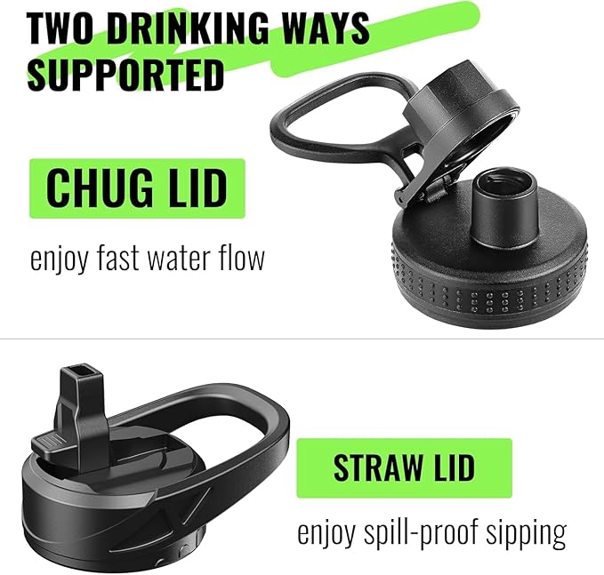 64 oz Glass Water Bottle With Straw and Handle, Half Gallon Sports Motivational Water Jug Flask with Silicone Sleeve, Large Water Cup with Time Marker for Travel, Gym, Dark Purple