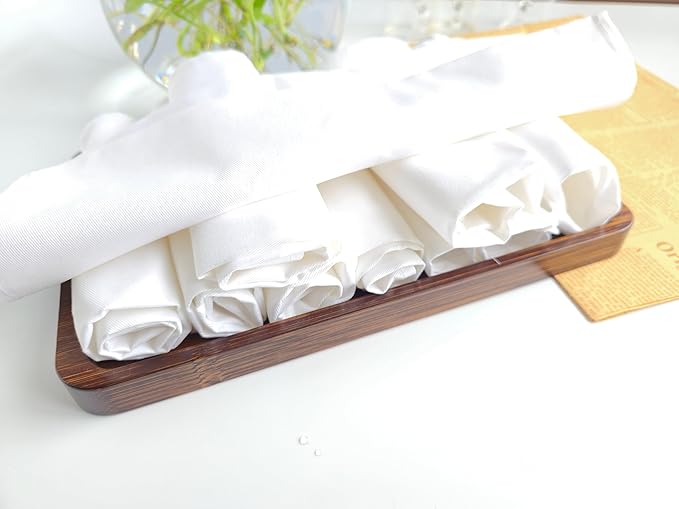 Bamboo Serving Tray – Two Sizes for Breakfast, Tea, Coffee & Snacks – Eco-Friendly Wooden Tray for Bed, Kitchen, Coffee Table, or Decorative Use