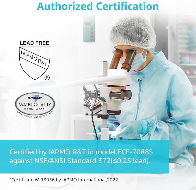 AQUACREST NSF/ANSI 42&372 Certified Water Filter, Replacement for Berkey® Gravity Water Filter System, Berkey® Black Purification Elements, Pack of 2