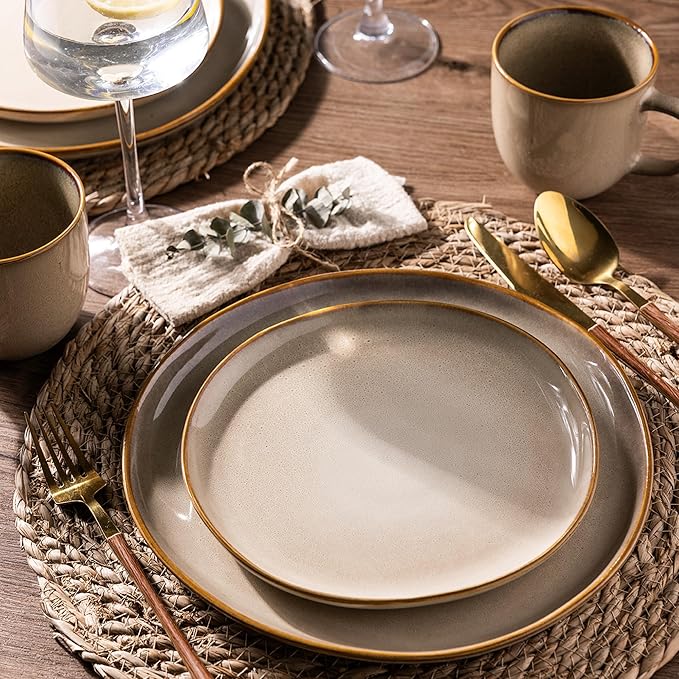 AmorArc 12oz Coffee Mugs, Ceramic Coffee Mugs set of 6 for Man, Woman, Dad, Mom, Modern Coffee Mugs with handle for Latte/Cappuccino/Milk/Cocoa. Dishwasher&Microwave Safe Latte