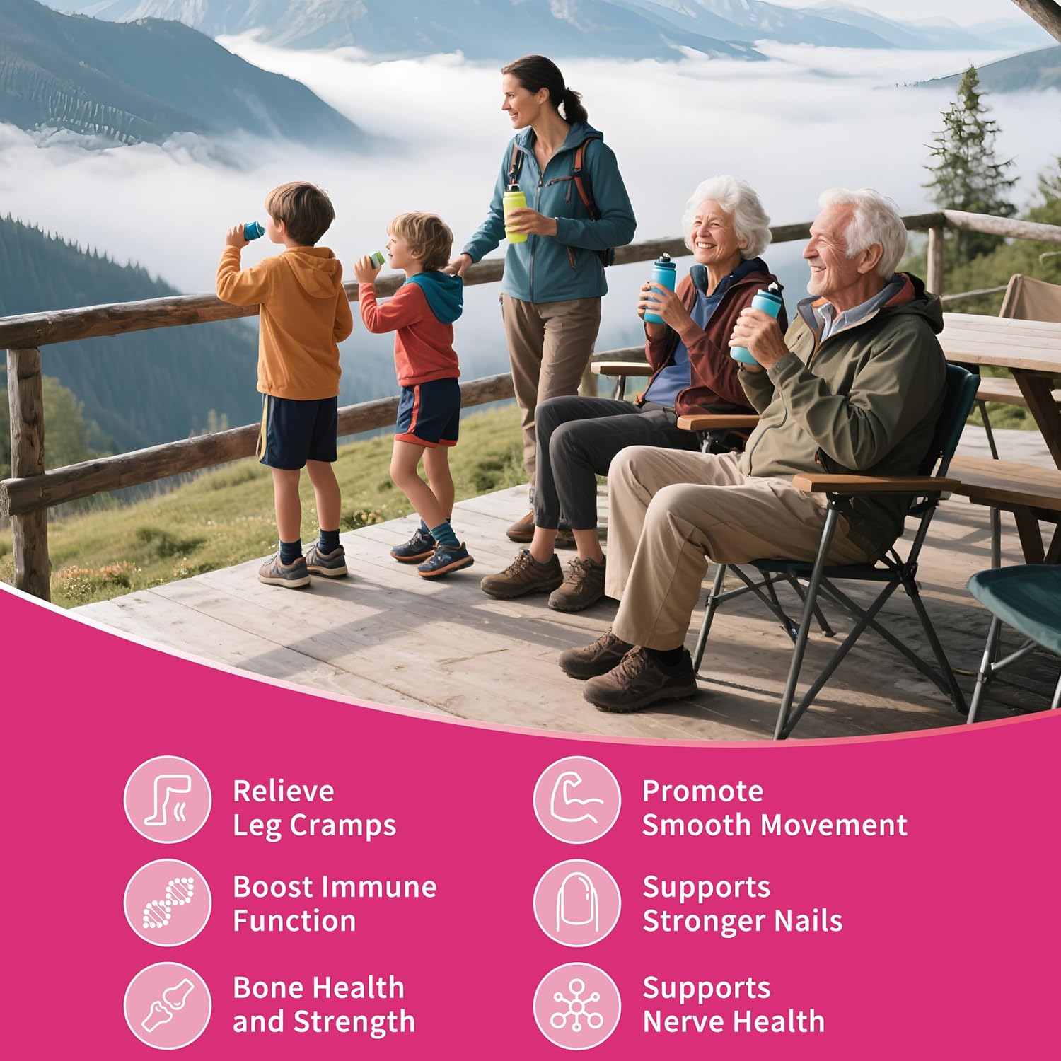 (3 Pack) Calcium Citrate Gummies 1200 mg for Adults, High Absorption Calcium Supplement for Women & Men, Sugar Free, Non-GMO, Gluten Free, Supports Muscle & Immune - Natural Peach Flavor