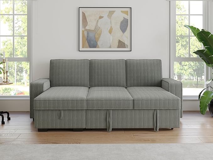 91-inch Reversible Sectional Sleeper