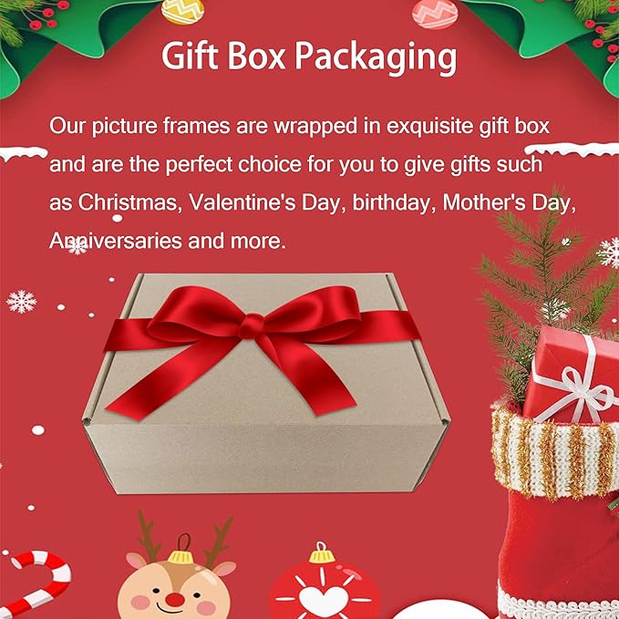 4x6 Picture Frame Set of 4, 4 x 6 Wood Photo Frames with Mat for 3.5x5, Wooden Frame with Real Glass Cover for Wall and Tabletop Display,Black