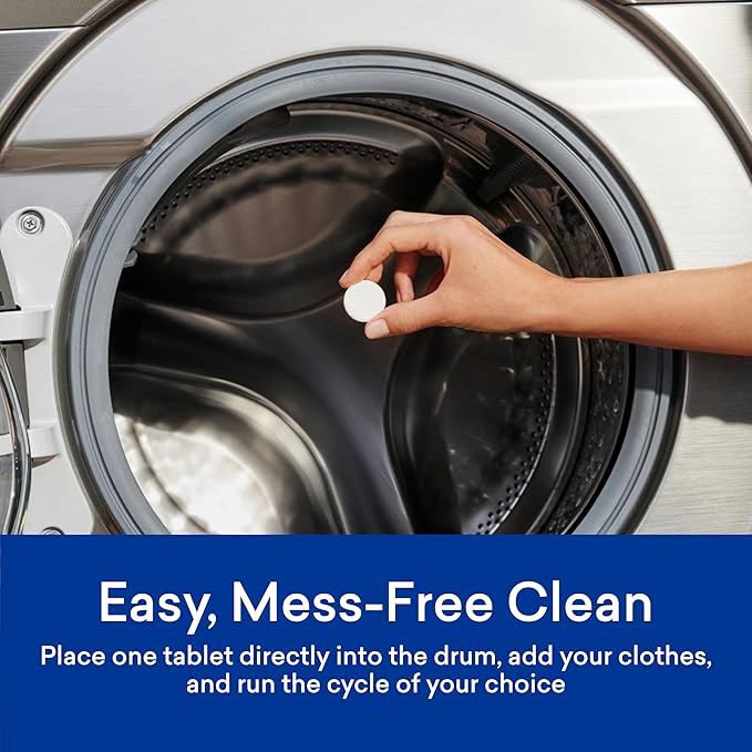 BLUELAND Laundry Essentials Kit, Fragrance Free & Clear - Plastic-Free Laundry Detergent Tablets, Oxi Booster, and Reuseable Natural Wool Dryer Balls