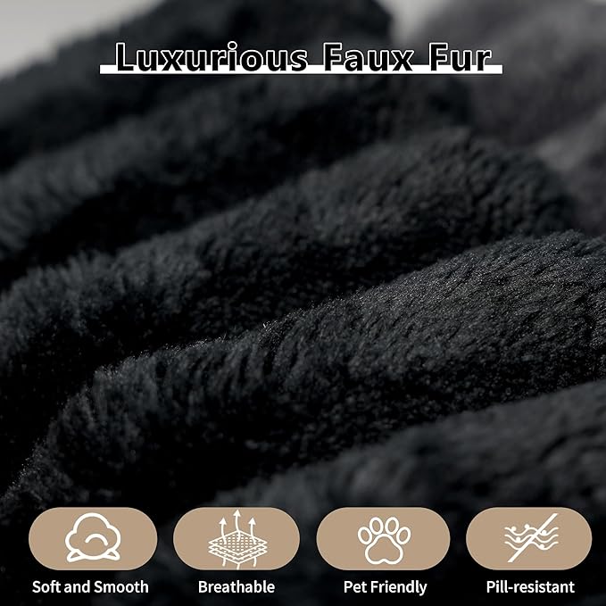 157.5" 4-Seater Cloud Sofa,Modular Sectional Couch,Modern Deep Seat Upholstered Couches with Plush Corduroy Fabric for Living Room Furniture,Bedroom and Apartment,No Assembly Required,Black