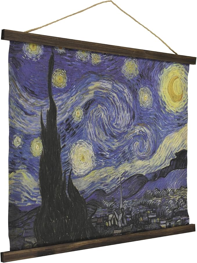 American Art Decor The Starry Night Over the Rhone Tapestry Wall Art by Vincent van Gogh